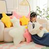Star Pillow Cute Soft Fluffy Sleeping Throw Cushion Sofa Couch Bed Decoration Pentagram Shape PP Cotton Stuffed Toy Girlfriend Kids Gift
