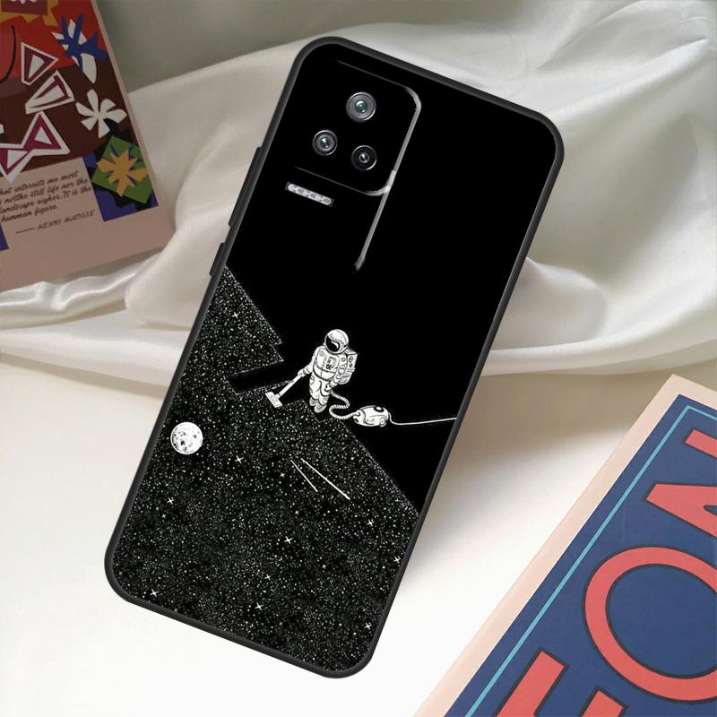 Astronaut Star Space Case For POCO X6 Pro M6 X5 X3 M5s F3 F5 Xiaomi 14 Ultra 13 12 Lite 11T 12T 13T Pro Coque