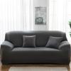 Elastic Solid Color 3 Seater Sofa Cover Dustproof Washable Stretch Couch Cover All-inclusive Extendable Sofa Protecter
