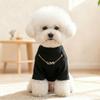 Pet Clothes Small Dogs Cats Fall Winter Soft Homewear Base Shirts Teddy Bichon