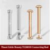 Connecting Rod Tube Screw Link Rod For Tissot Carrie Little Beauty T126010 Bracelet Shaft For Steel/Leather Watchband Strap 12mm