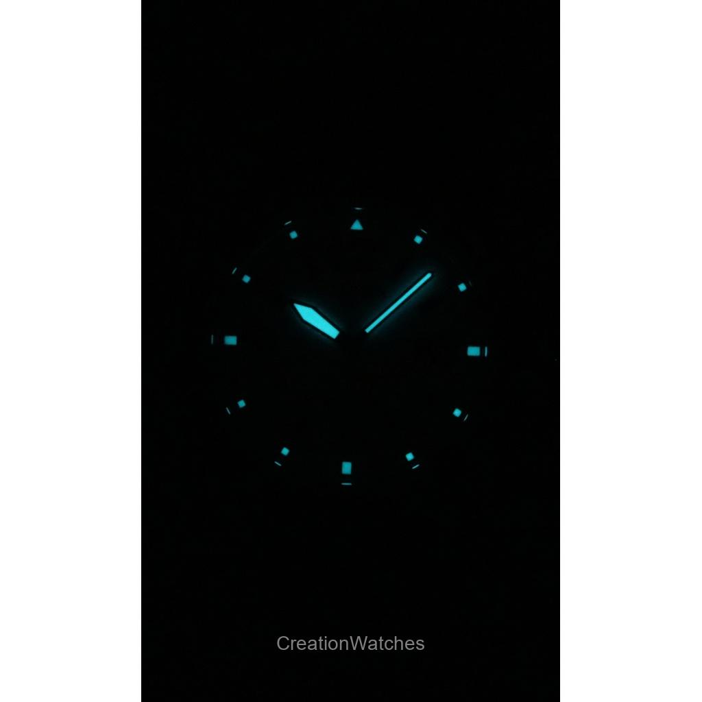 Citizen Eco-Drive Green Nylon Strap White Dial AW1571-09A 100M Men's Watch