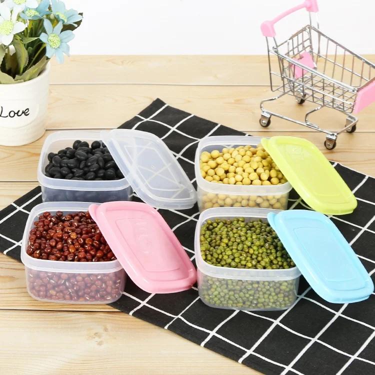 1 шт. 250 мл пластиковый органайзер для хранения продуктов питания, цвет случайный