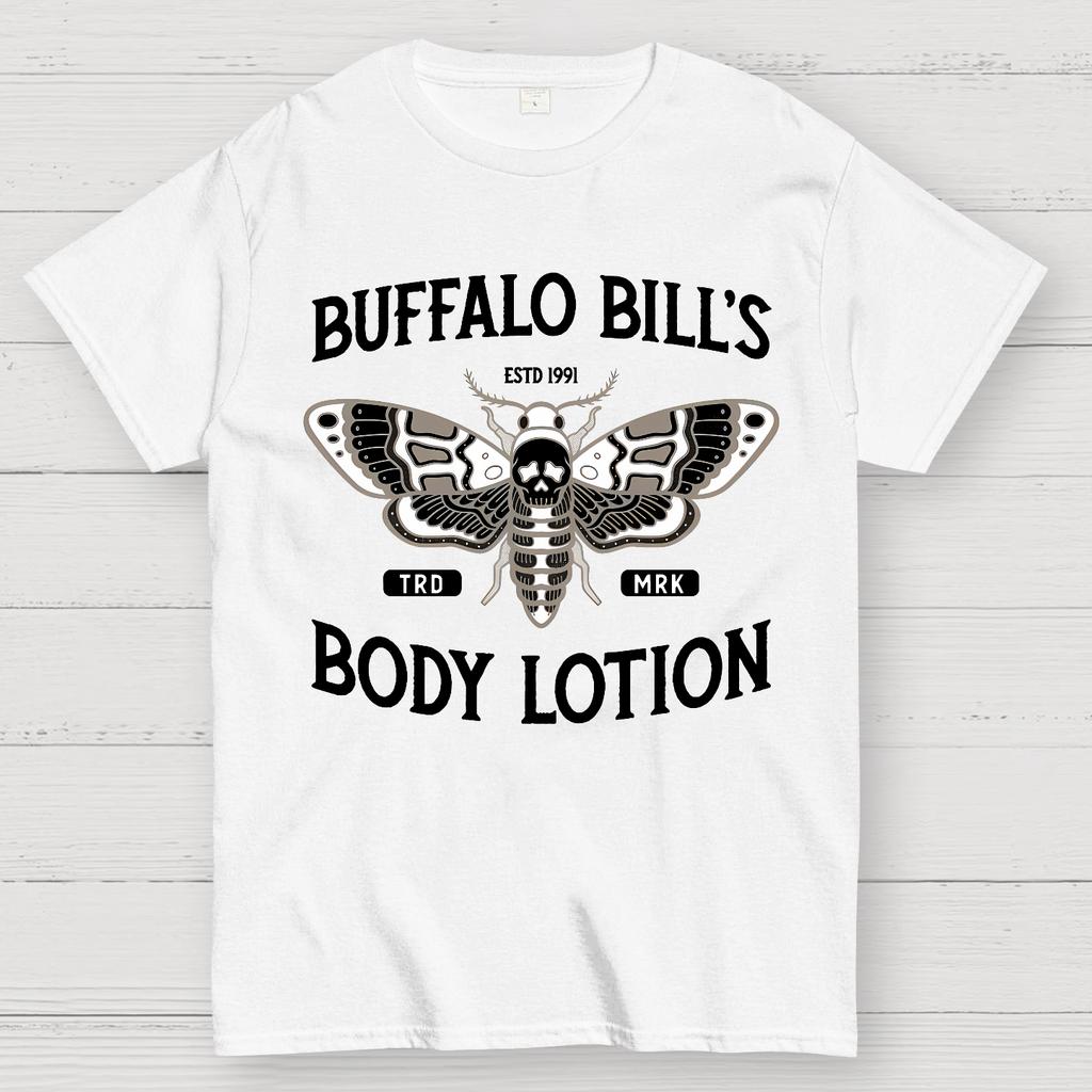 Buffalo Bill Body Lotion Cotton Summer Casual Cool Loose T-Shirt
