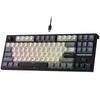 RK ROYAL KLUDGE C87 HE Игровая механическая клавиатура TKL с быстрыми триггерами, проводная, RGB, на магнитных датчиках Холла, с регулируемым срабатыванием, частота опроса 8K Гц для FPS, раскладка US QWERTY
