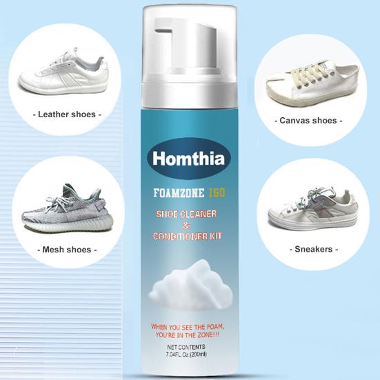 Пена для чистки обуви Быстросохнущее средство для удаления пятен Эффективное удобное репеллентное решение Товары для дома