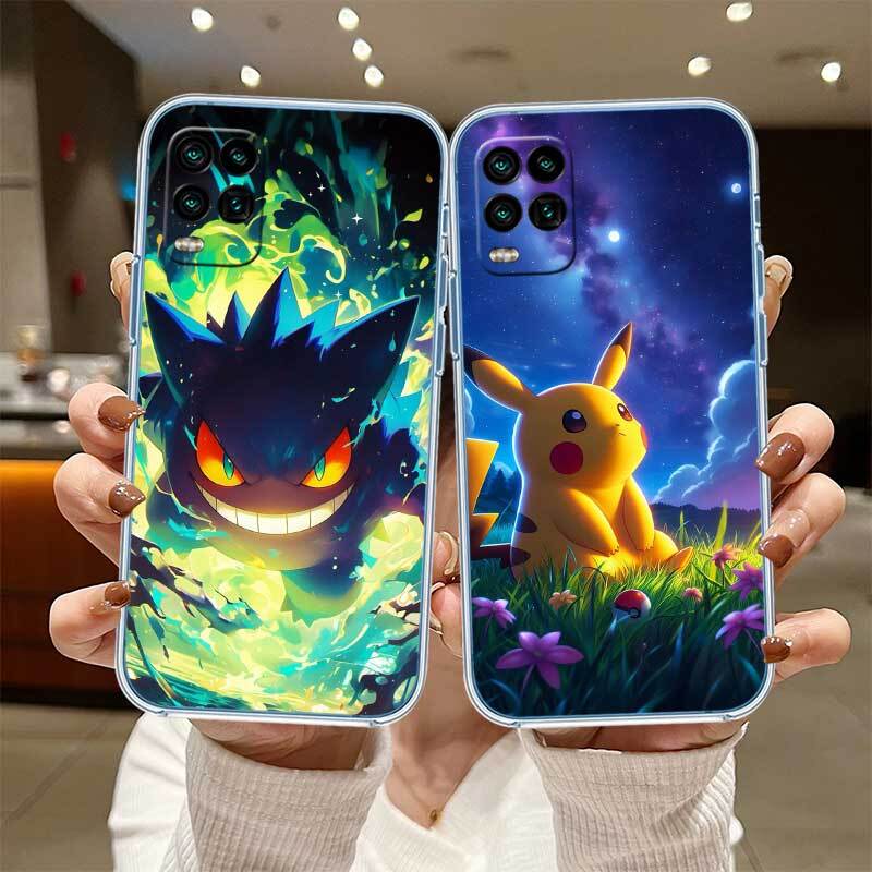 POKEMON Милый чехол для Motorola E7 E22 E20 E13 E15 E22S E30 E40 G10 G20 G04 G22 G23 G05 G75 G35 G55 G6 G7 G8 G9 Plus Power Play