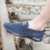 Men Casual Flats Shoes Denim Canvas Slip On Mens Casual Shoes Plimsolls Breathable Male Footwear Spring Autumn Sneakers Flat