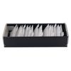 Index Card Holder Hold 800 Business Cards A To Z Card File Holder Organizer with High Transparent Cover for Business Card Black