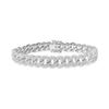 RAINDROP JEWELRY Raindrop Pave Cuban Chain Bracelet [S925]