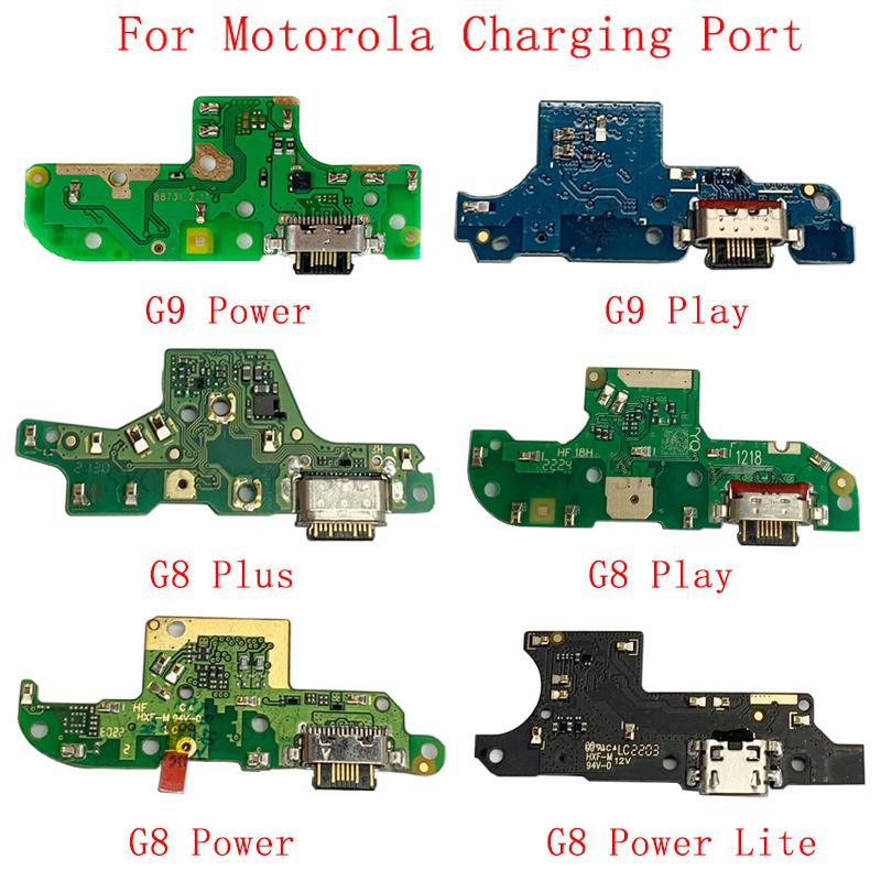 USB Charging Port Connector Board Flex Cable For Motorola Moto G8 Plus G8 Play G8 Power G9 Play G9 Power Repair Parts