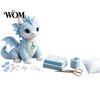 Sea Animal Supplies Kit DIY Patchwork Doll Kit, Handmade Gnome Sewing Set Cloth for Home Decor, Fabric Cartoon Dragon Crafts Beginner Decorative