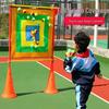 Kindergarten Sticky Ball Dart Board with Suction Cup Target for Kids - Outdoor Sports Toy