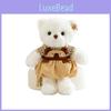 Bear Plush Toy With Cute Dress For Kids Gift And Nap Pillow