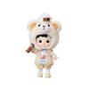 New POP MART HACIPUPU Bear Captain Doll Trendy Figures PPMT-2404-0059