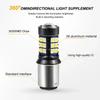 2x Сигнальная лампа 1157 BAY15D Светодиодная лампа 12В 27SMD 3030 1156 P21W BA15S BAU15S R5W Автомобильный указатель поворота Лампа заднего хода Белый Красный