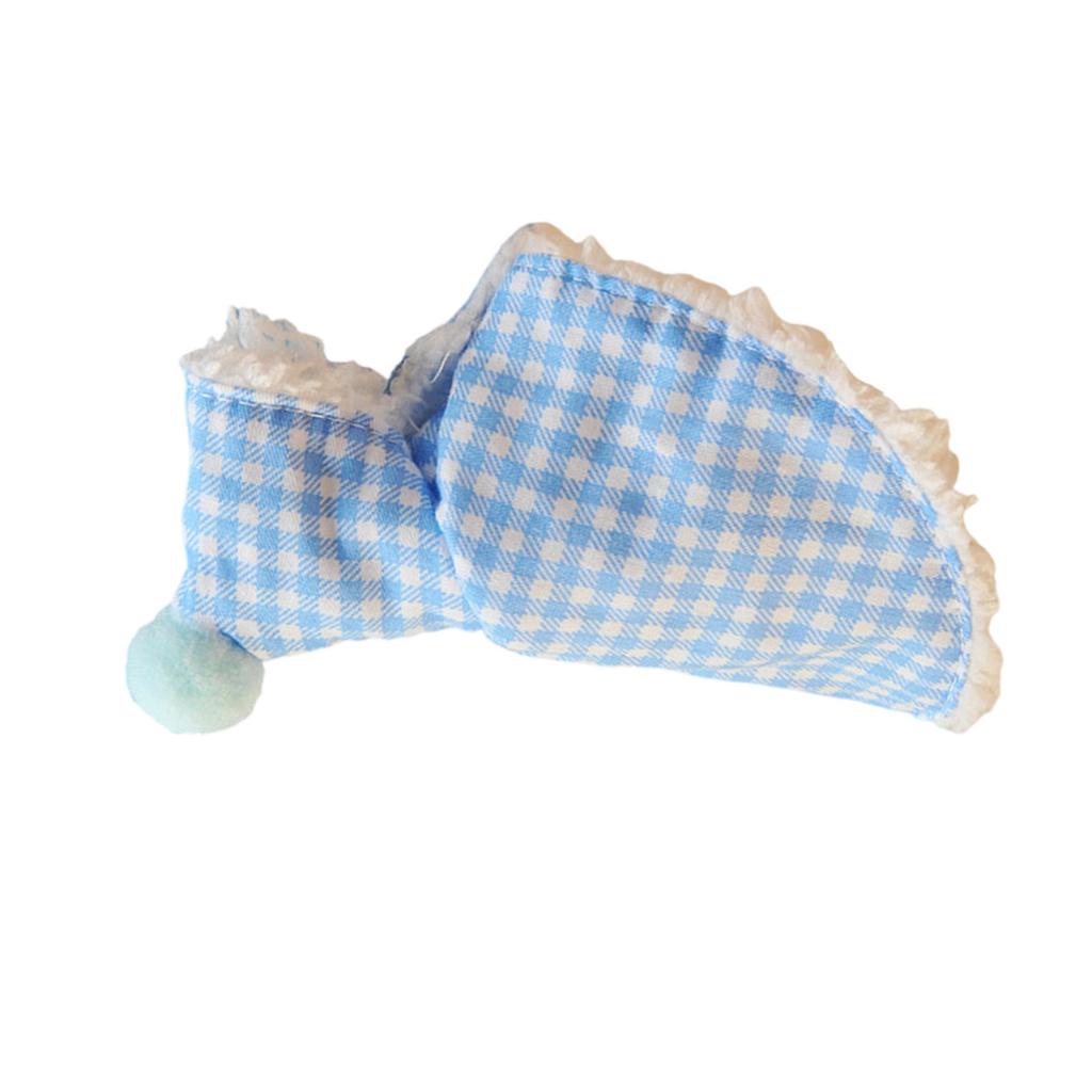 Теплая клетчатая накидка-кейп для попугаев и волнистых попугайчиков Теплый плащ Зимний наряд для маленьких домашних птиц Легко надевать и чистить