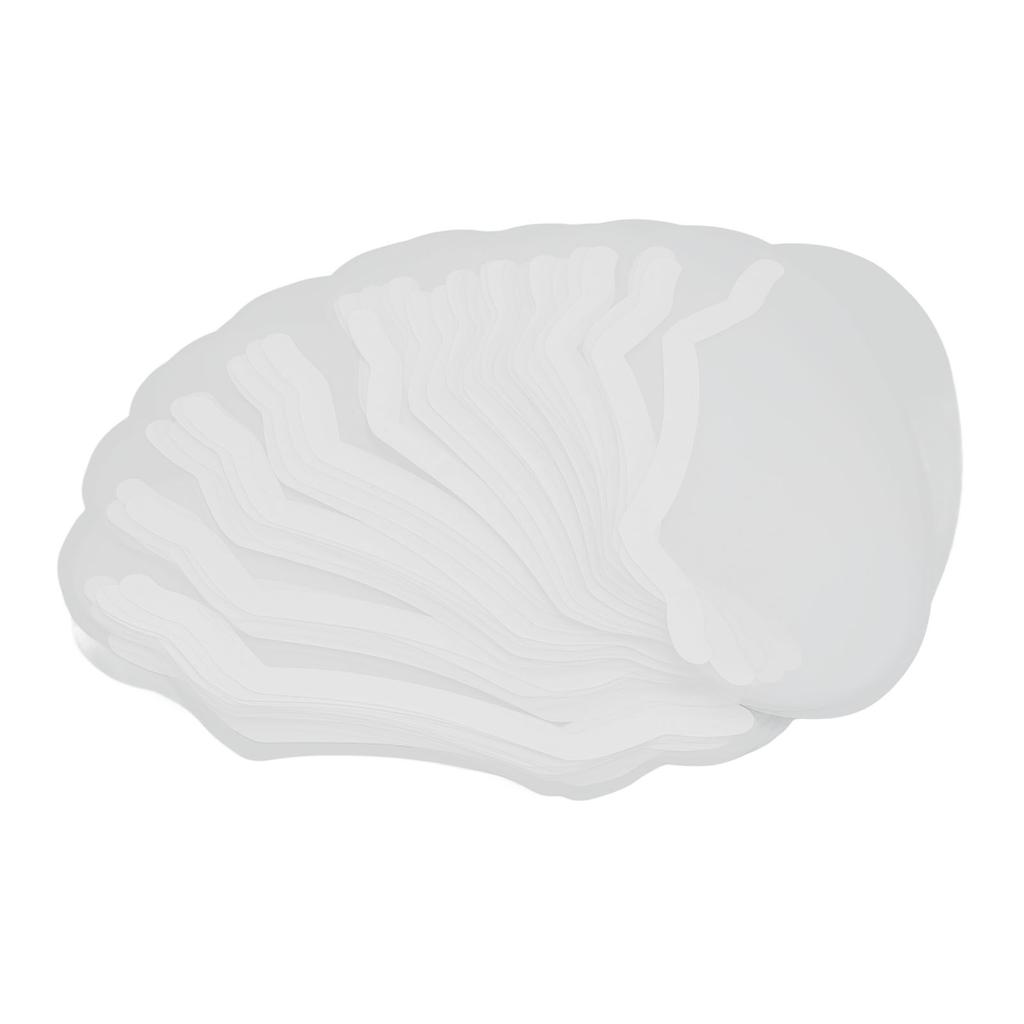 50pcs Face Line Films Disposable Transparent Face Eyebrow Guard for Home Beauty Salon