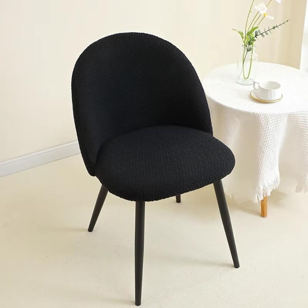 Anti-slip Integrated Seat Cover Curved Backrest Protector for Home Banquet Wedding