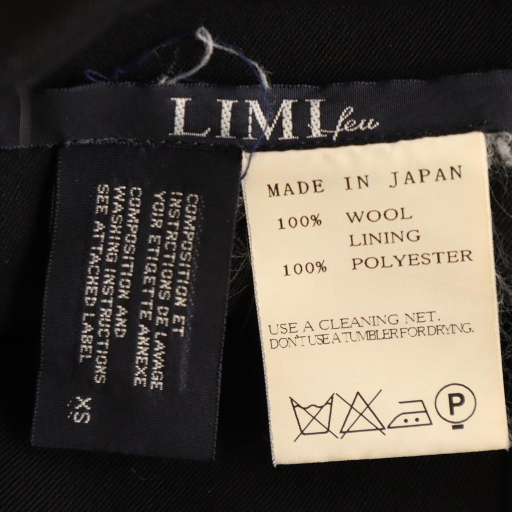 LIMI Feu Made In Japan Balloon Mini Skirt XS Black Women Used