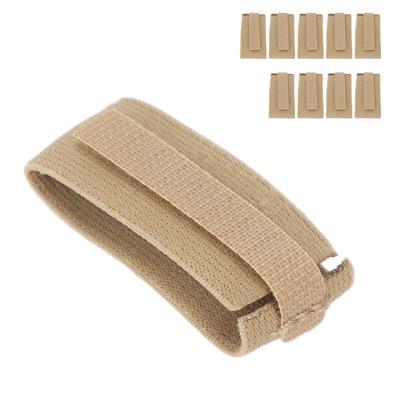 10 шт. Эластичная лента для мочеприемника с застежками-липучками для фиксации мочеприемника для мужчин