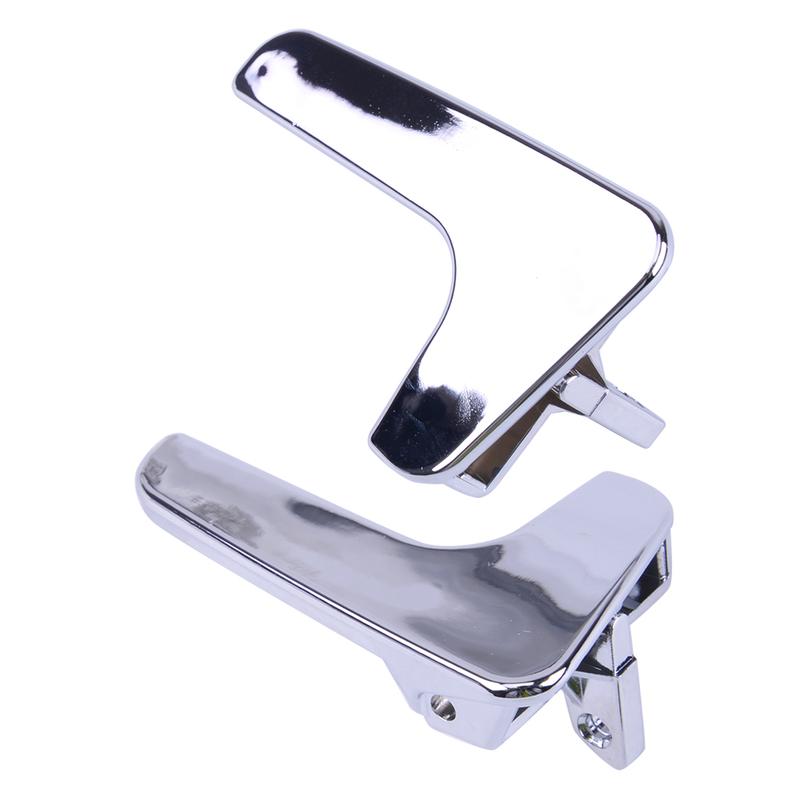 1Pair Car Front Rear Interior Door Handle Chrome 6K0837113 6K0837114 Fit for Seat Ibiza III Cordoba Vario 1999 2000 2001 2002