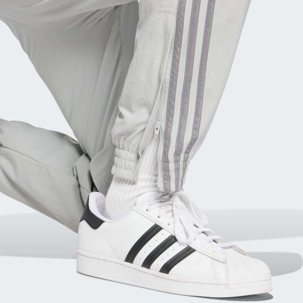 adidas Спортивные штаны Originals Adicolor Firebird мужские, светло-серые, JD0425