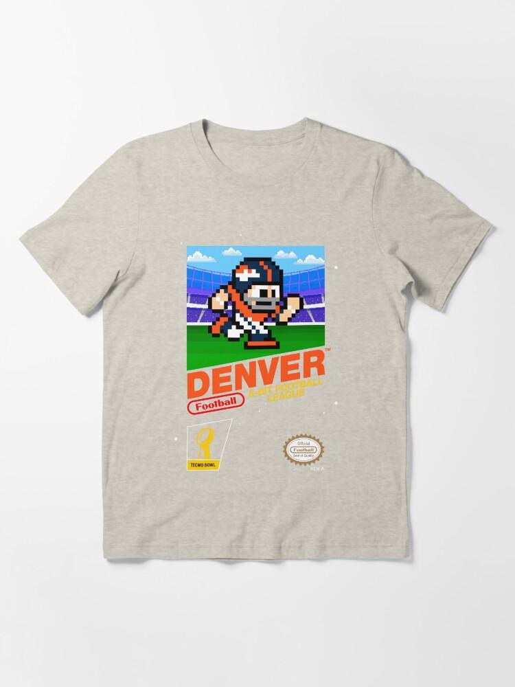 John Denver Denver Broncos (8-bit Videogames Cartridge) Essential T-Shirt