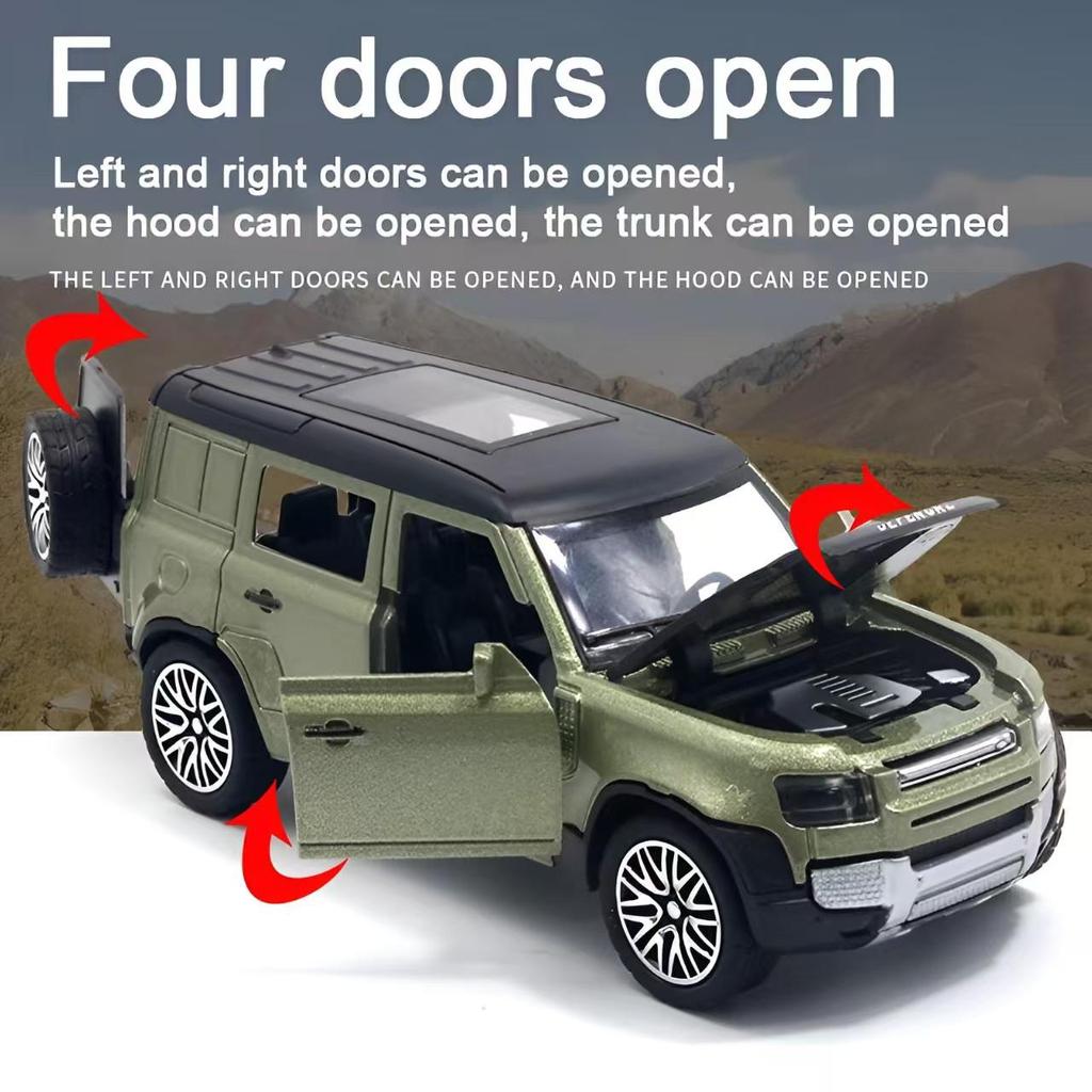 Metal Toy Car Model Land Rover