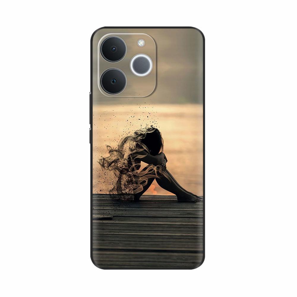 Для Realme Note 70 4G Чехол Популярные Расписные Мягкие Силиконовые Чехлы для Телефона для Realme Note 70T 4G Задняя Крышка Narzo 80 Lite 4G Корпус