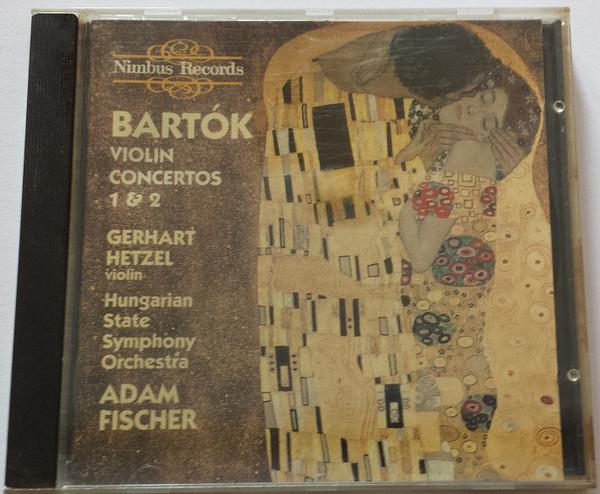 CD BARTOK - Violin Concerto.1, 2: Hetzel / A.fi NI5333 Nimbus Records 1992 US Classical Used