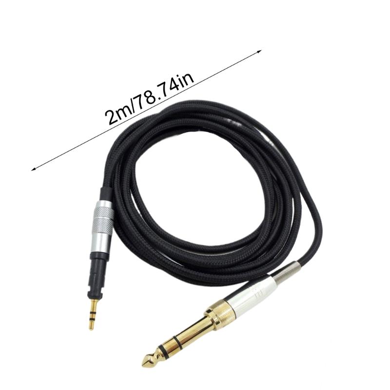 Сменный кабель ATH M50x AUX-кабель 6,35 мм адаптеры для наушников M50X M40X M70x OFC-провод улучшает качество звука