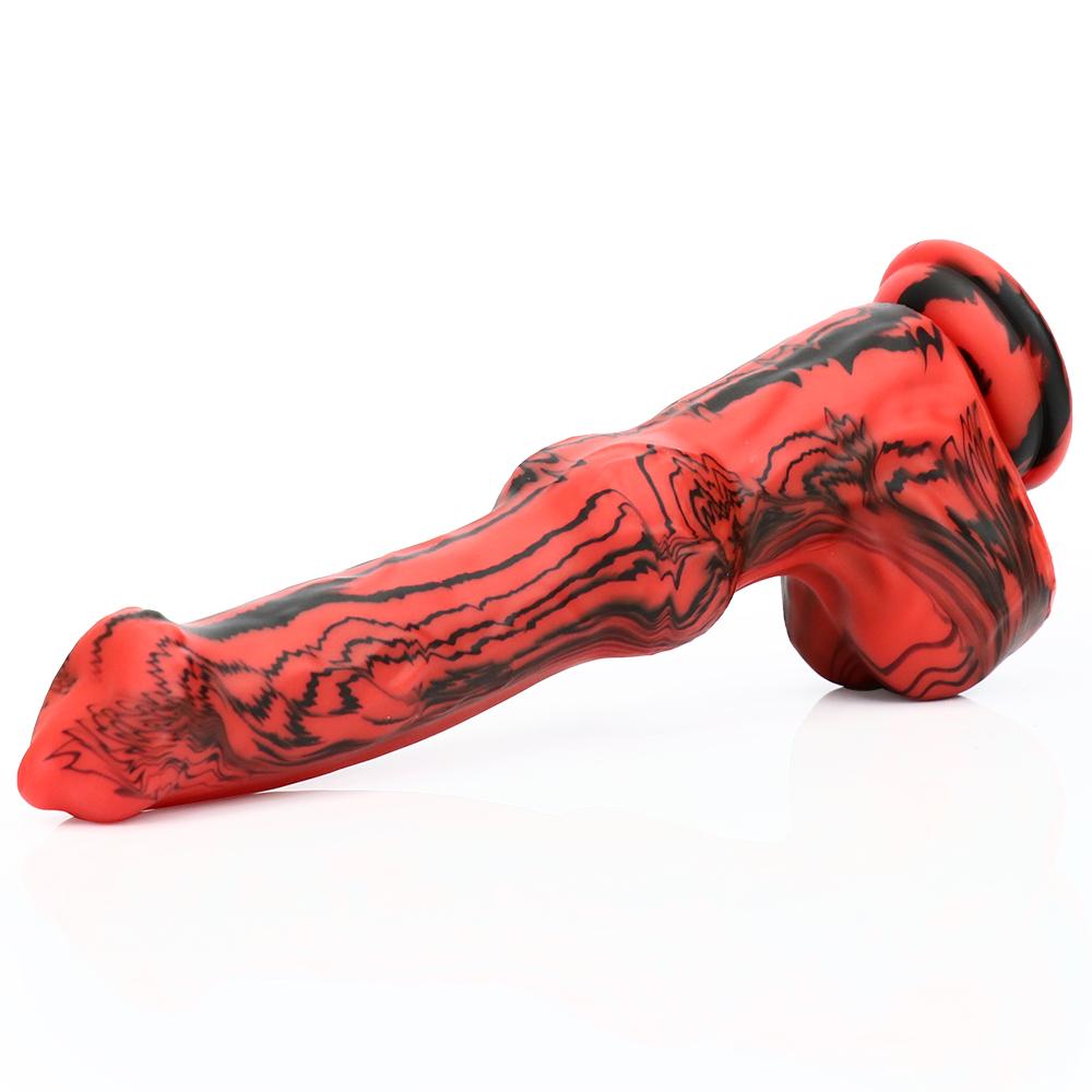 Силиконовый пенис для животных, дилдо для собак, мягкий член-монстр с присоской, анальная пробка, игрушка для мужской и женской мастурбации, взрослые анальные секс-игрушки для женщин