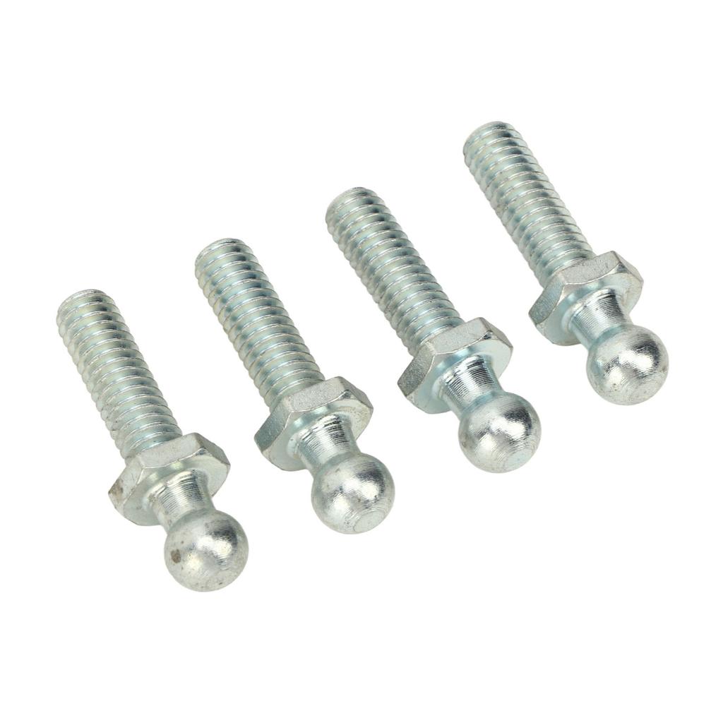 4Pcs 10mm   Studs 5Celsius16‑18 Thread High Hardness Rugged Stable   Studs Washers Kit for Tool Boxes RVs Cars