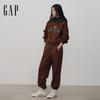 Gap Women's Logo Embroidered Fleece Hoodie