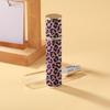 Reusable Leopard Print Leather Spray Bottle Portable Cosmetic Container 10ml Perfume Bottle  Makeup