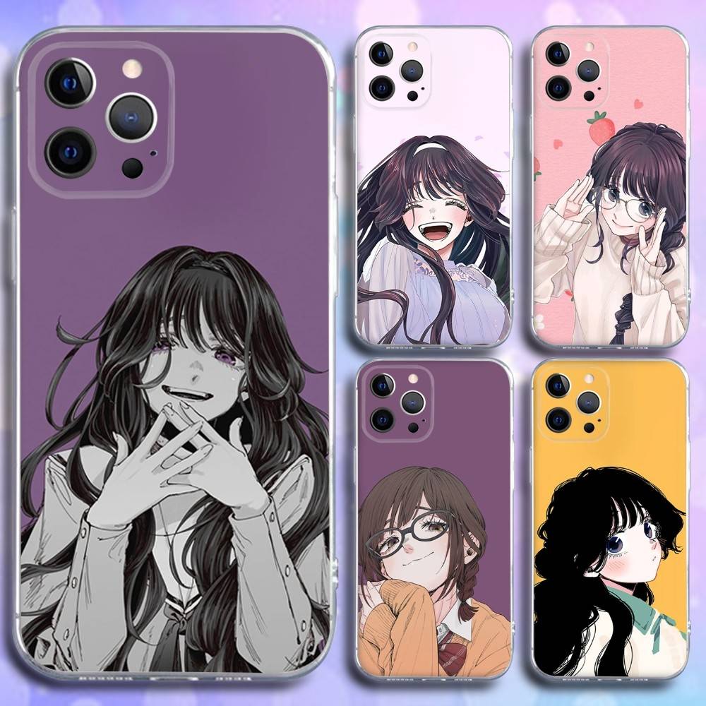 Чехол для телефона Kaoru Hana Wa Rin To Saku для iPhone 16e,16,15,14,13,12,11 Plus,Pro,Max,XR,XS,X,Plus,SE,Mini Прозрачный Мягкий Чехол