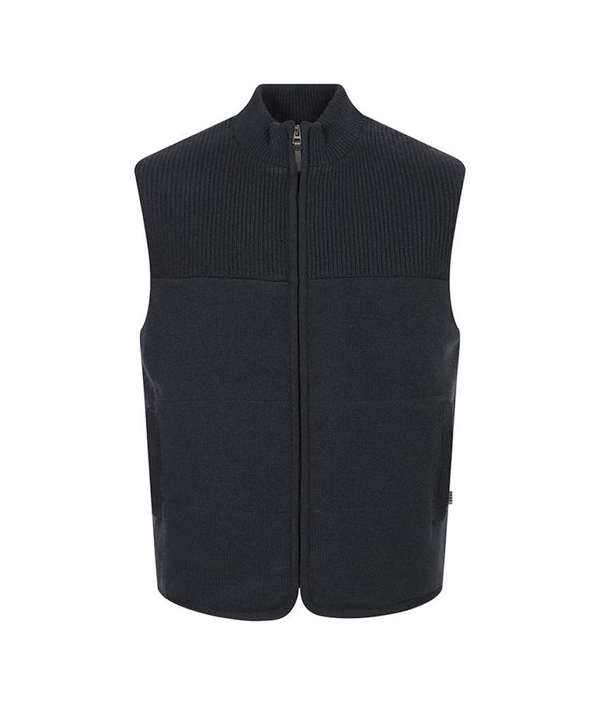 Daks Shirts 100% Wool Padded Vest_Dlw1Swve121E1