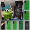 Чехол для телефона Football Soccer Tactics Time для Samsung Galaxy A12 A22 A32 A52 A72 A02S A51 A50S A31 A20S A10S Note 20 Ultra 1