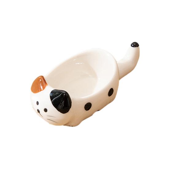Миска для соевого соуса в форме кошки Мини-соусница Милая керамическая тарелка для масла соли уксуса суши масла чили джема приправ закусок