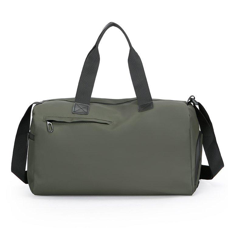 Dry and Wet Travel Bag Solid Color Fashionable Versatile Yoga Fitness Sports Bag Short-distance Water-splashing Duffle Bag