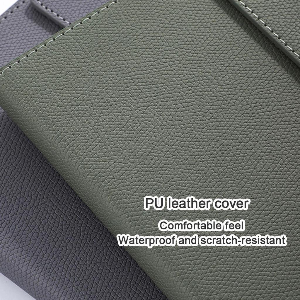 Блокнот из плотной кожи формата А5, тетрадь для записей предметов для учащихся, журнал рабочих совещаний, ежедневник на пряжке, журнал путешествий, 96 листов, 192 страницы