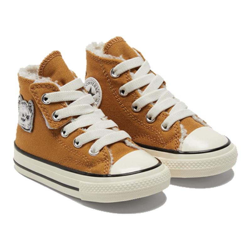 Converse Chuck Taylor All Star 1970s 1V Высокие кеды для малышей Коричневый Белый Младенец и малыш