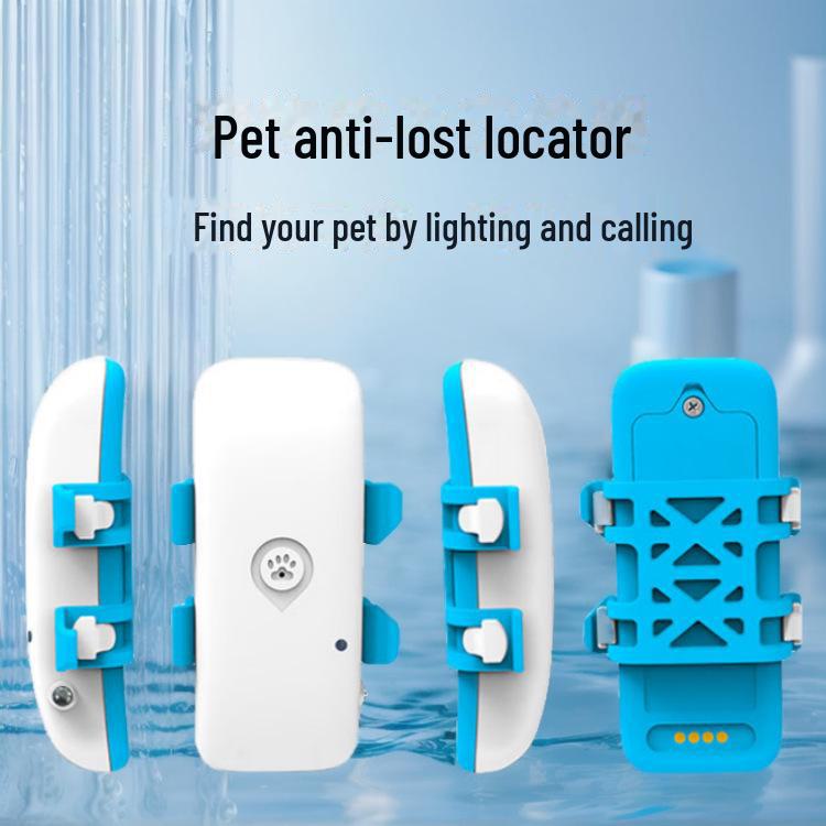 Водонепроницаемый GPS-трекер и локатор для домашних животных со звуковым/световым искателем для собак и кошек
