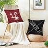 Edgy Mindless Self IndulgenceS Cushion Cover Breathable and skin friendly linen pillowcase square removable and washable cushion