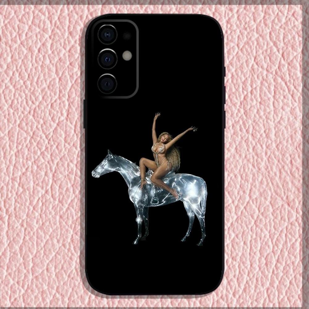Чехол для телефона с изображением горячей певицы B-Beyonce для Samsung S24, S21, S22, S23, S30, Ultra, S20, Plus, Fe, Lite, Note, 10, 9, 5G Черный Мягкий