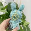 Soft Colorful And Plush Rabbit Keychain 15cm Cute Animal Stuffed Toy Perfect For Collectibles