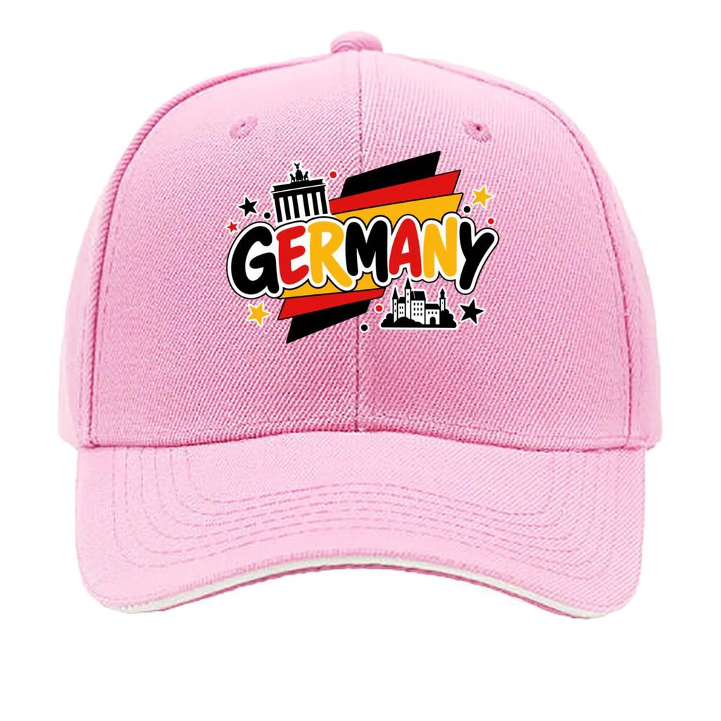 Bold GerUnisexy Pride Flag Graphic Sandwich Baseball Cap Sun Cap Outdoor Workouts Hat