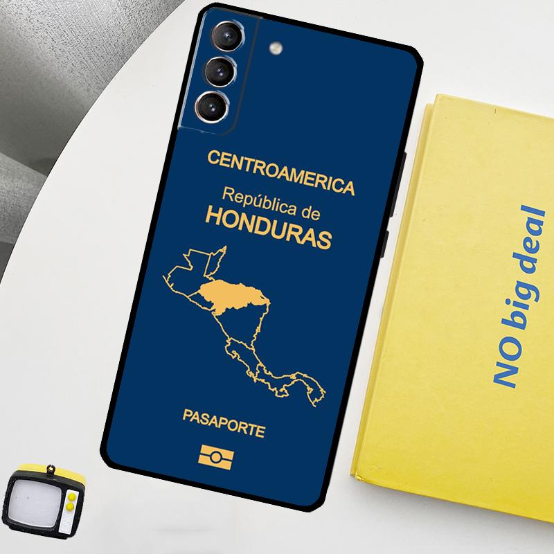 Honduras Flag Phone Case For Samsung Galaxy S25 Ultra S20 S21 S22 S23 Plus S24 Ultra S9 S10 S25 FE Cover