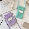 Маленькая свежая сетчатая сумка для хранения мобильного телефона Женская 2025 Летняя милая сумка для мобильного телефона на шнурке Сумка-мессенджер